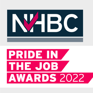 NHBC Pride in The Job award logo