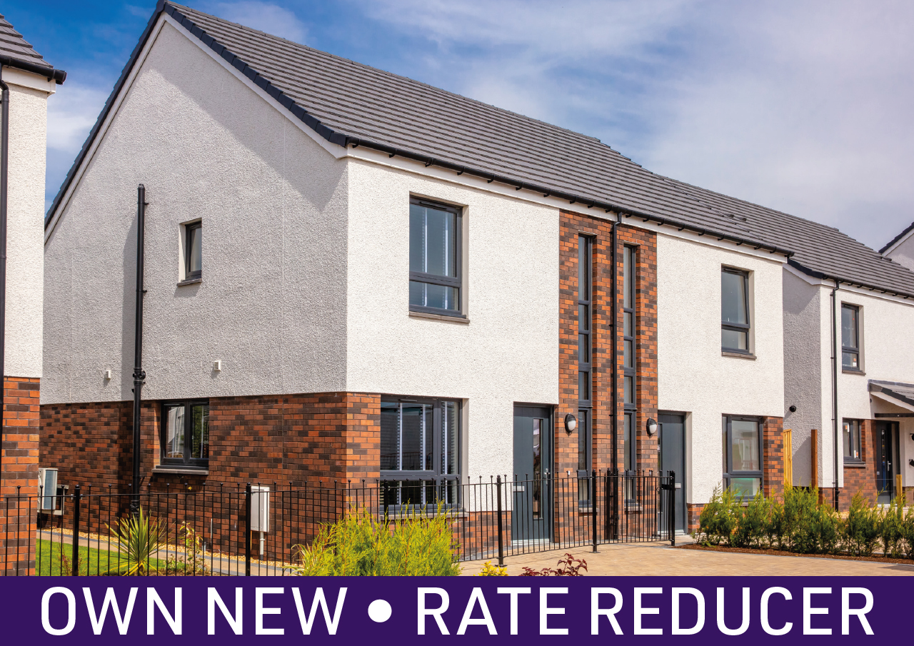 3 bedroom semidetached The Hughes for sale in Ayr plot 94 Mactaggart & Mickel New build