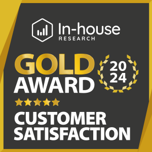 In House gold award for customer satisfaction 2024