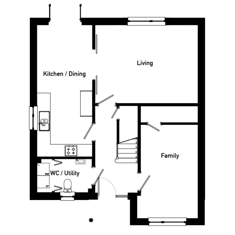 4 bedroom detached The Keppie for sale in Haddington plot 145