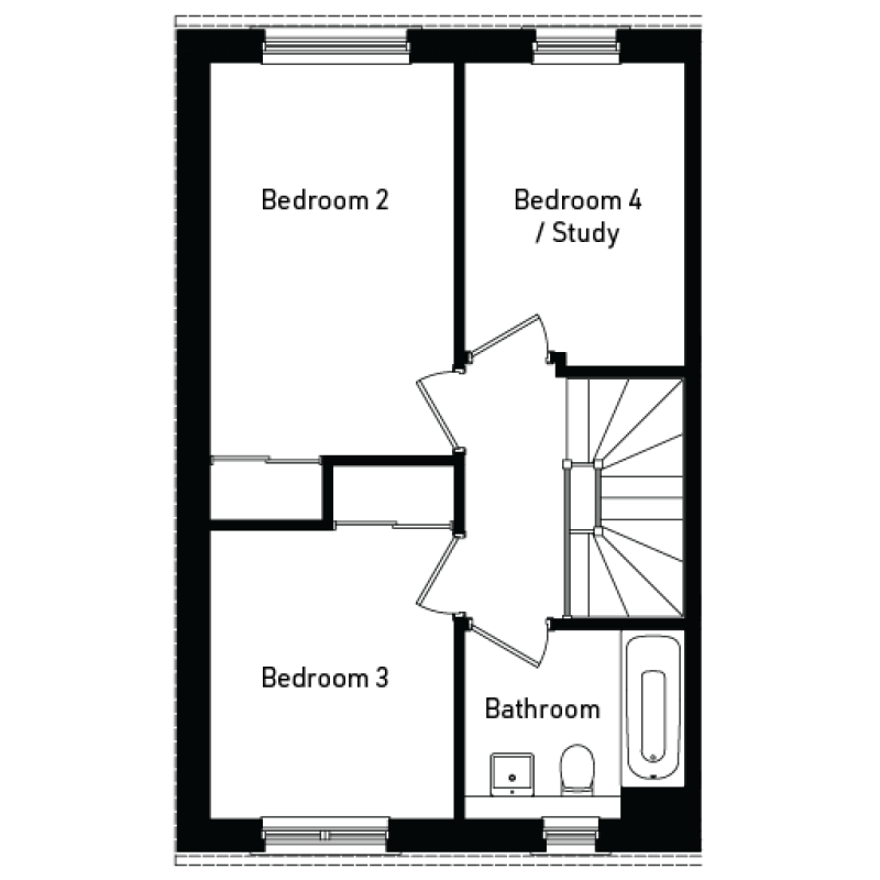 Rowntree floorplan SF AS