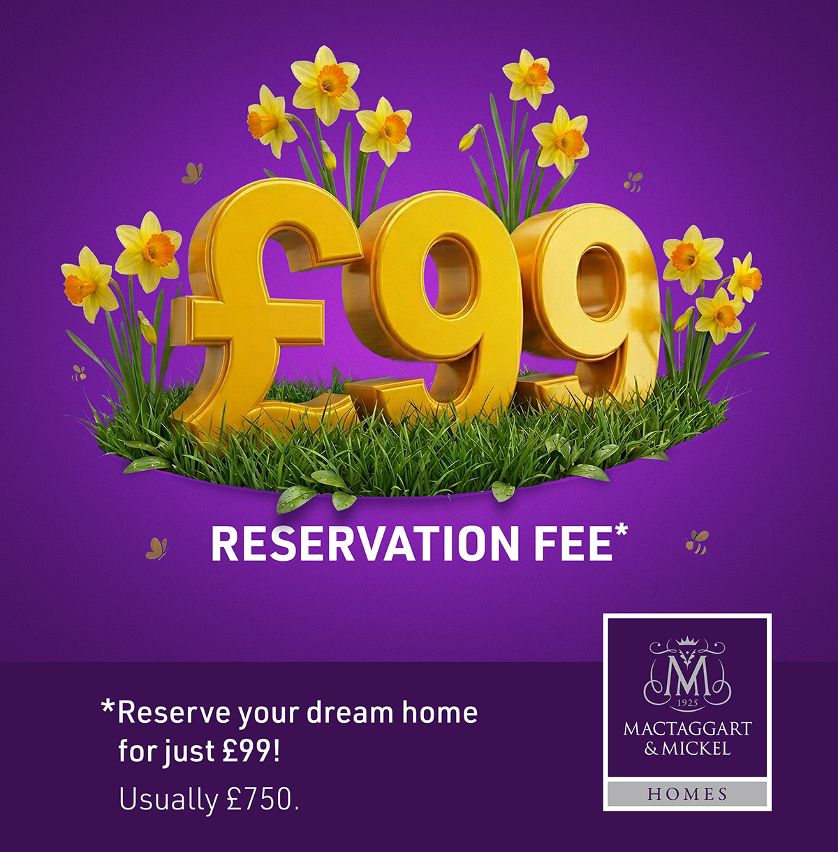 J006671 MacMic &pound;99 Reservation Fee Spring